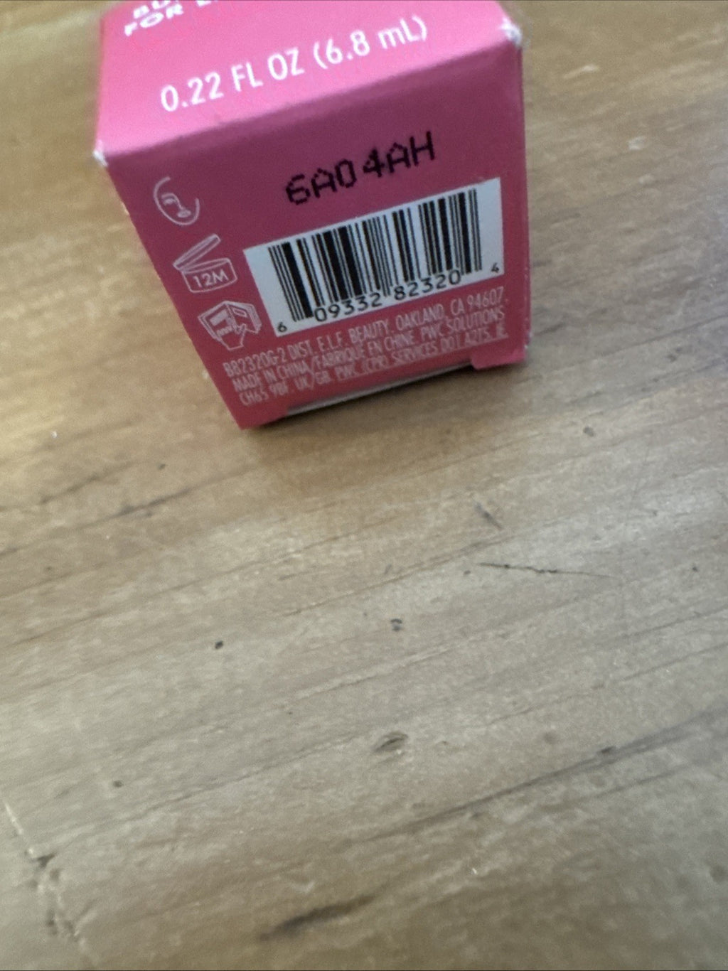 e.l.f. Sheer for It Blush Tint - Left on Red