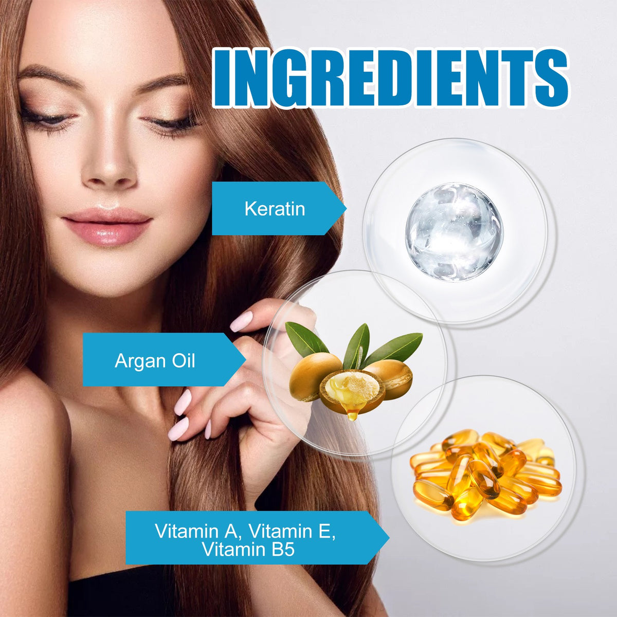 Moisturizing Hair Serum Capsules for Color-Treated & Damaged Hair