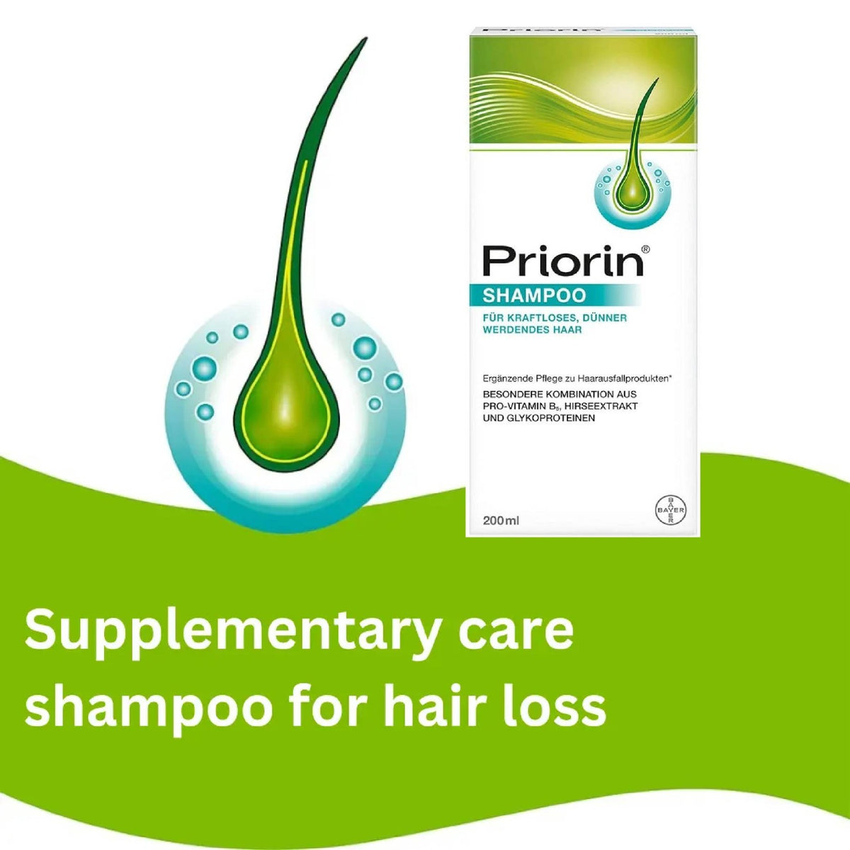 Hair Loss & Thinning Hair Strengthening Shampoo 200ml for Weak Hair