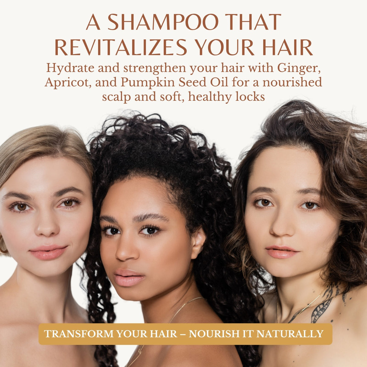 Biotin & Ginger Root Shampoo for Hair Growth - Sulfate Free 16 oz, 2 Pack