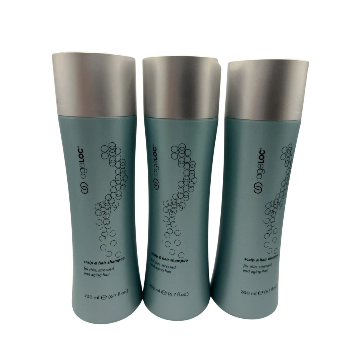 Anti-Aging Volumizing Hair Shampoo for Thin & Stressed Hair - 3 Pack 6.7oz