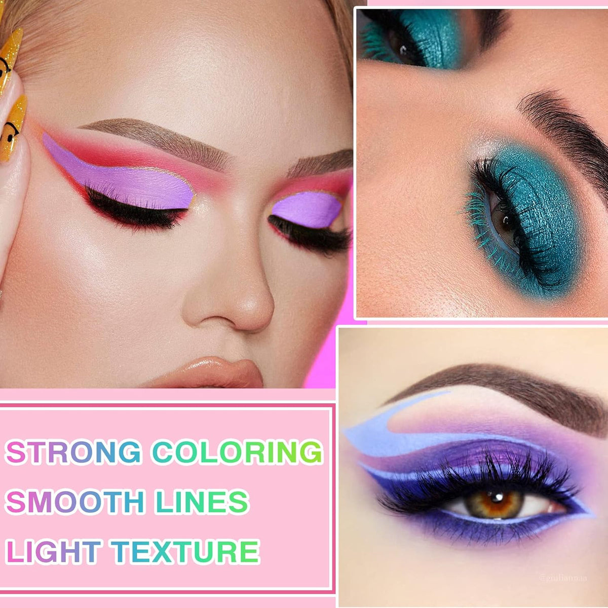 12 Color Waterproof Matte Glitter Eye Pencil Set for Eye Makeup