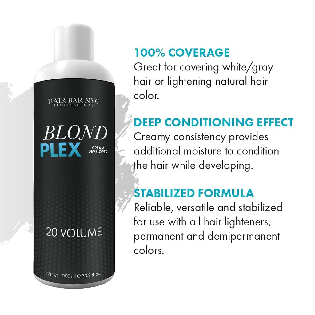 Blond Plex Hair Bleach 33.8oz Pack of 2 for Professional Lightening
