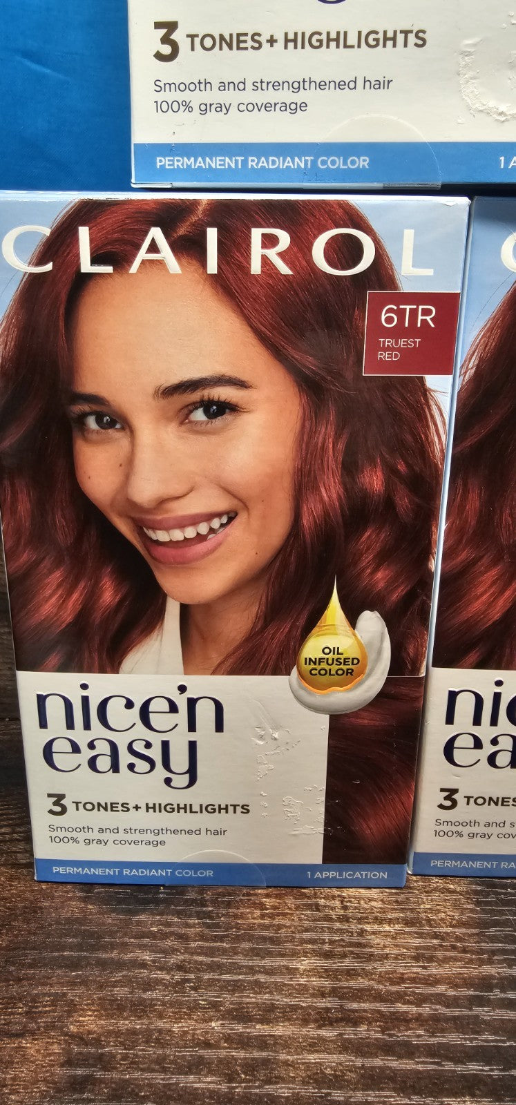 Hair Color Kit 3 Pack - Permanent Highlights in Truest Red 6TR