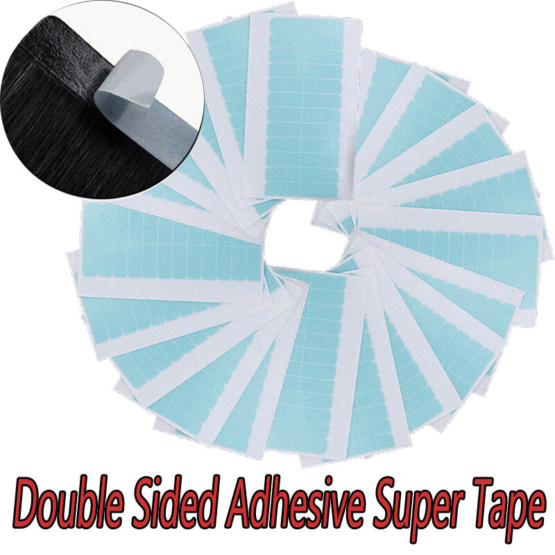 100PCS Double Side Adhesive Hair Extension Tape Waterproof & Reusable