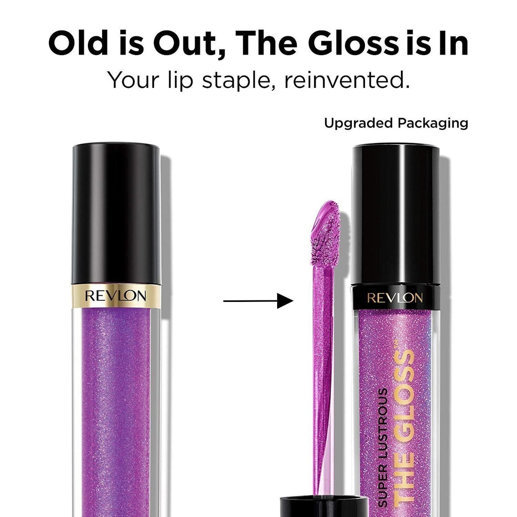 Revlon Super Lustrous Lip Gloss - Non-Sticky High Shine Moisturizing Lip Shine 0.13 Oz