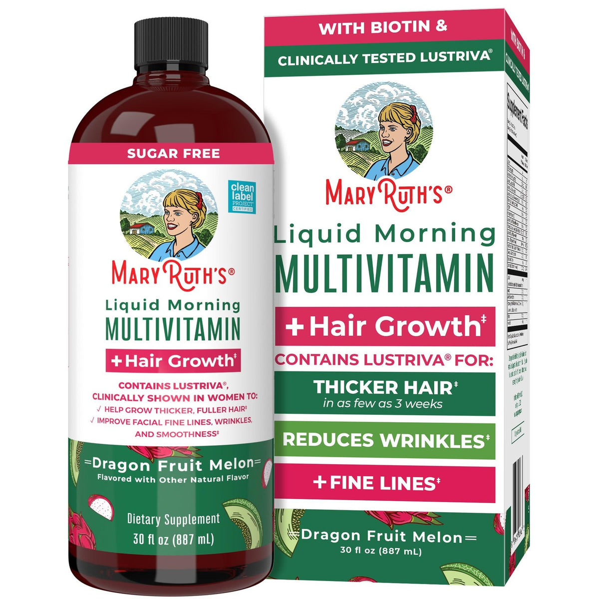 Liquid Multivitamin for Women with Hair Growth Support - 30oz