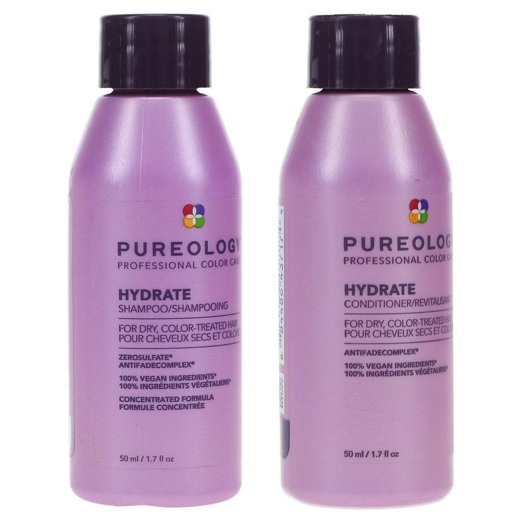 Hydrate Shampoo & Conditioner Set 1.7 oz Each for Color-Protected Hair