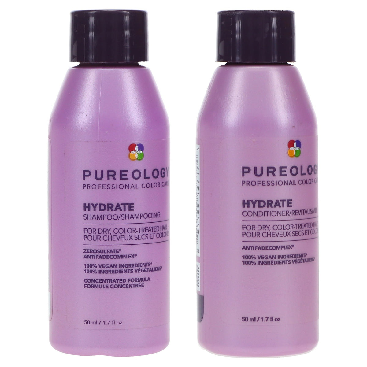 Hydrate Shampoo & Conditioner Set 1.7 oz Each for Color-Protected Hair