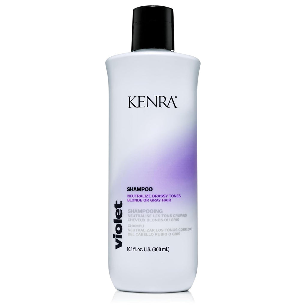 Violet Shampoo for Blonde & Gray Hair - Eliminates Brassy Tones, Enhances Vibrancy, 10.1 oz