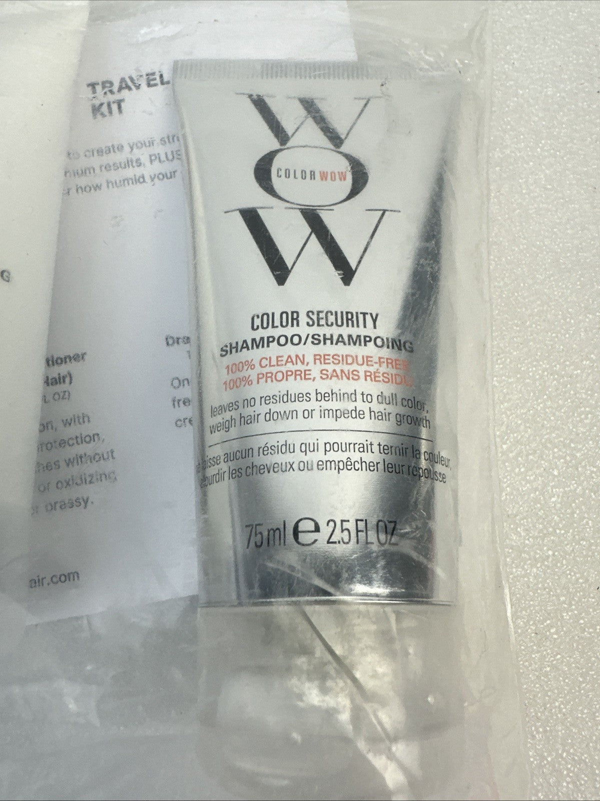 Travel Hair Care Set - Shampoo Conditioner & Hair Spray for Smooth Hair