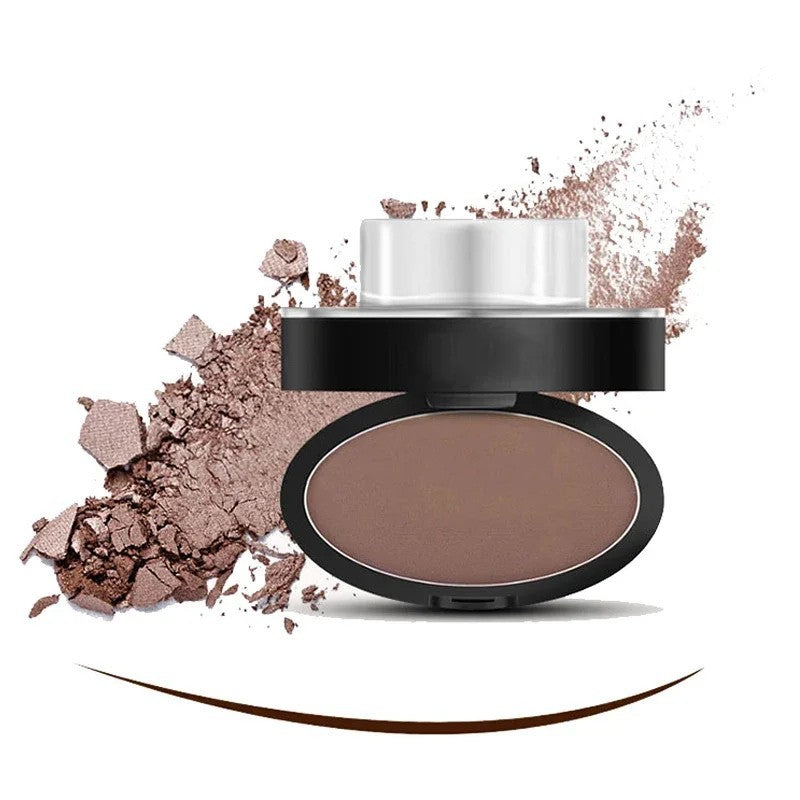 Waterproof Eyebrow Stamp Kit with Powder & Dual Shapes for Natural & Defined Brows