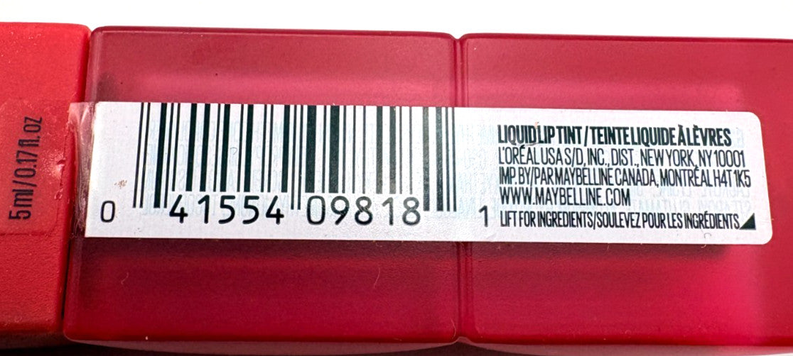 Long Lasting Matte Lip Stain - Vegan Lip Tint in 10 Shades