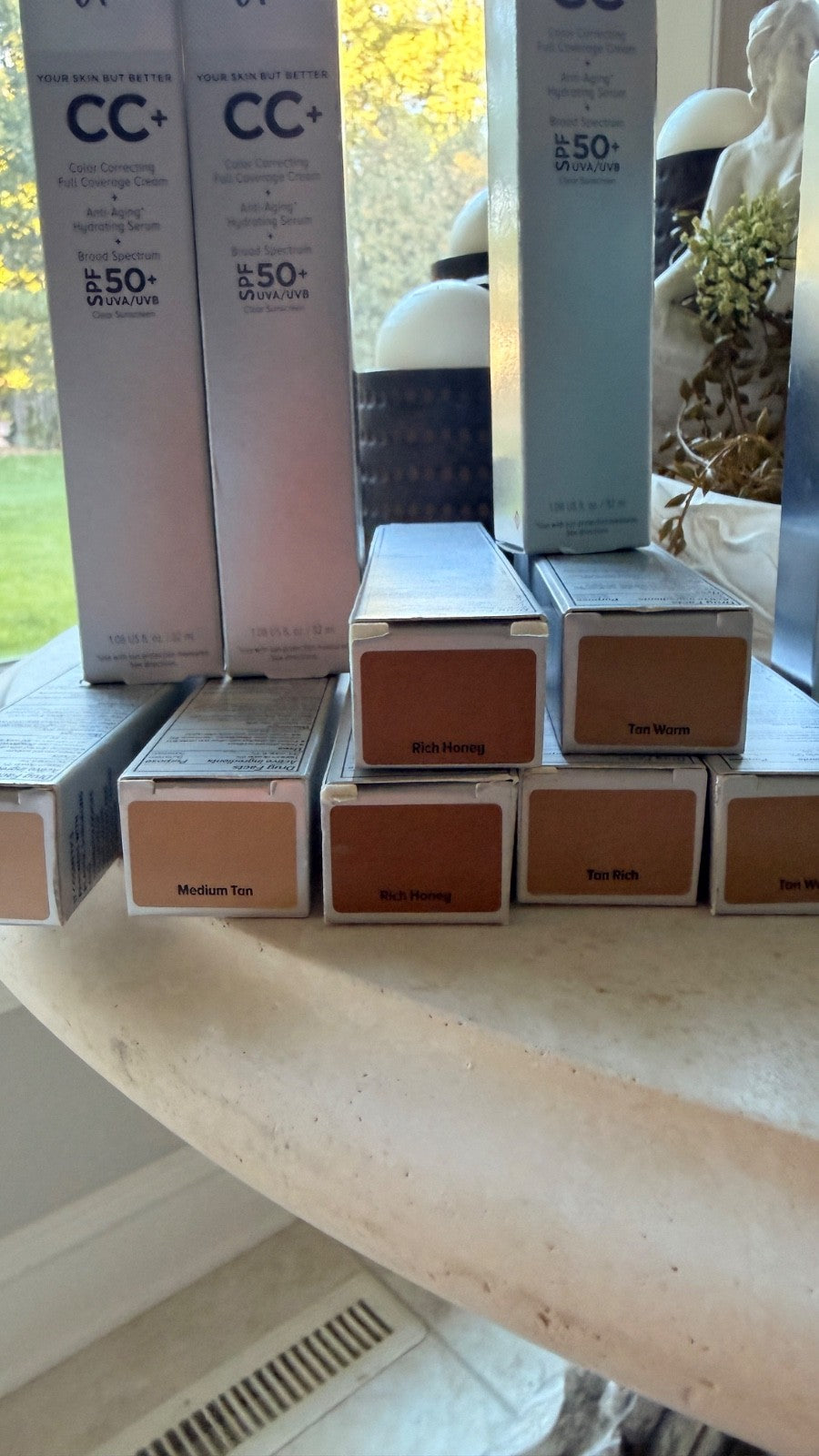 Multi-Function CC Cream with SPF 40 - Nude Glow, Matte Finish, 1.08oz