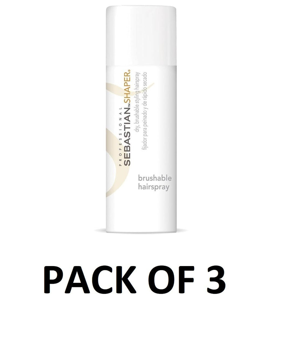 Sebastian Shaper Flexible Medium Hold Hairspray 1.5 oz - Pack of 3