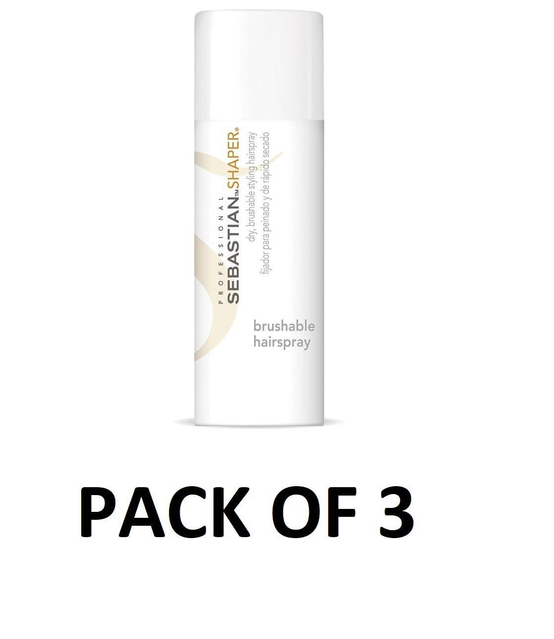 Sebastian Shaper Flexible Medium Hold Hairspray 1.5 oz - Pack of 3