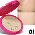 Matte Pressed Powder Compact Oil Control Face Makeup Base - Multiple Shades