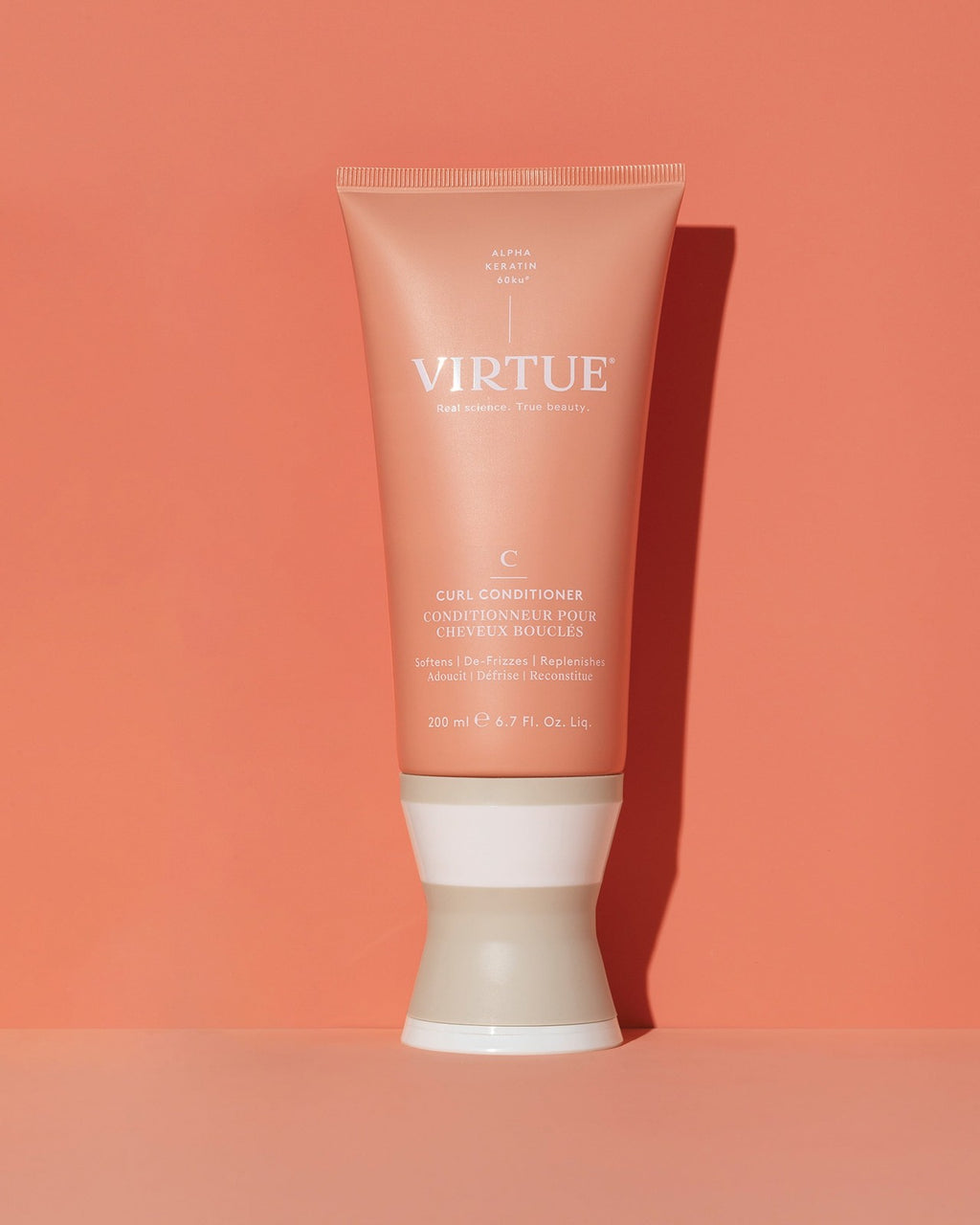 Virtue Labs Curl Conditioner - Hydrating, Silicone-Free, 6.7 Fl Oz
