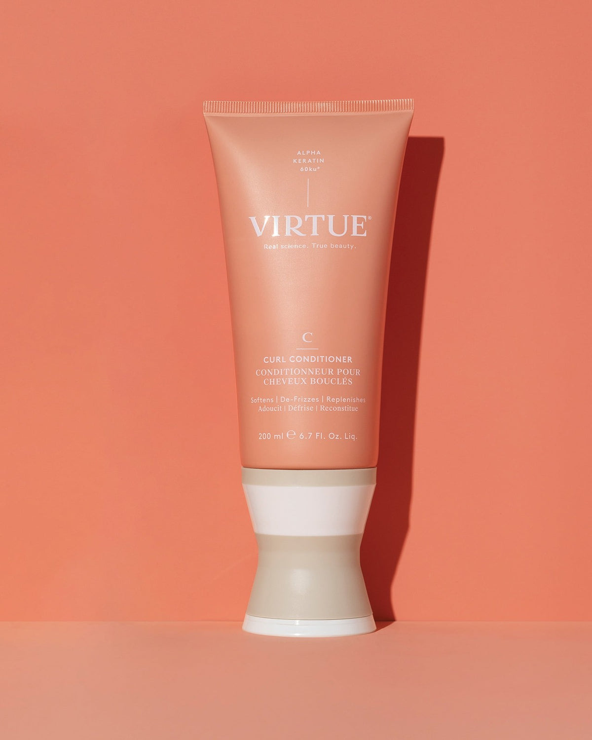 Virtue Labs Curl Conditioner - Hydrating, Silicone-Free, 6.7 Fl Oz
