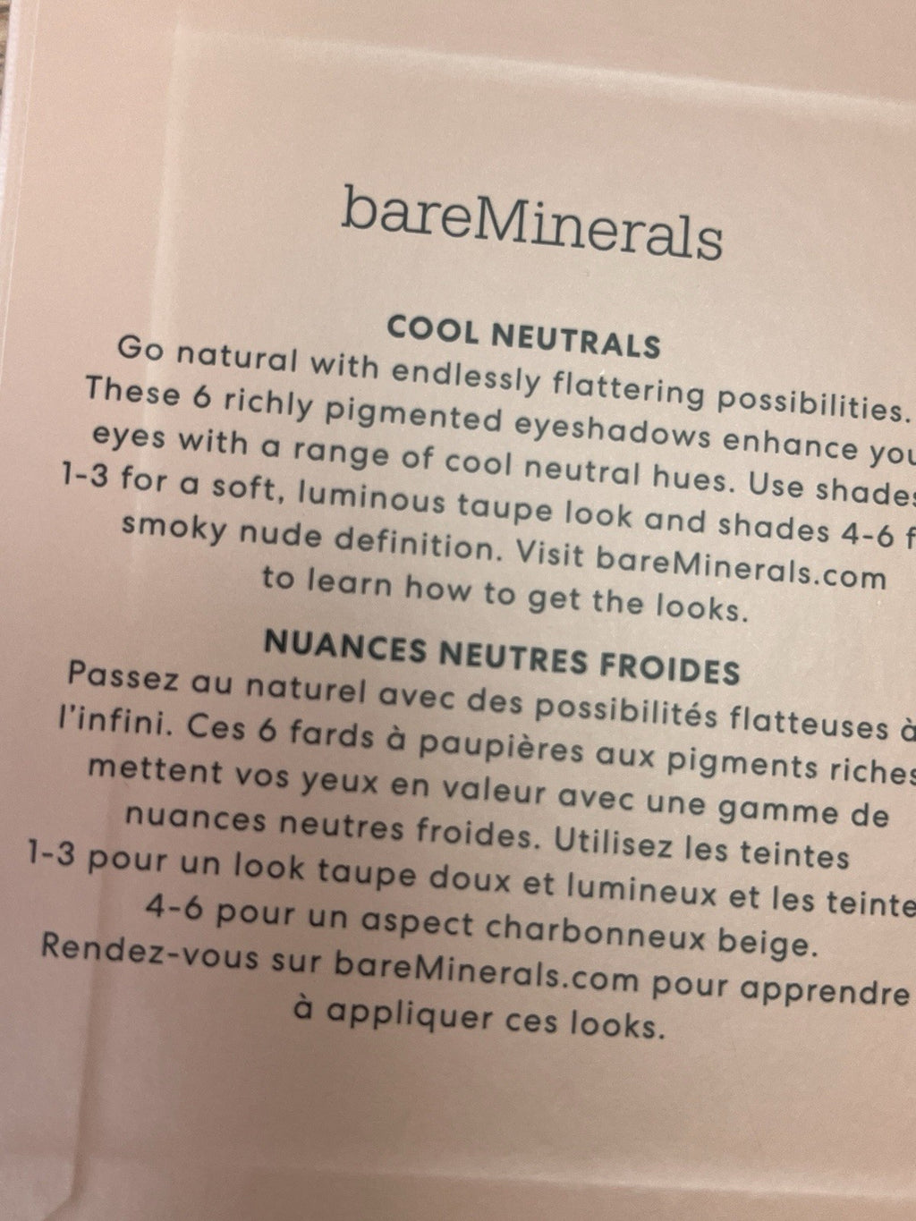 Bare Minerals Mineralist Eyeshadow Palette - 6 UltraNatural Shades