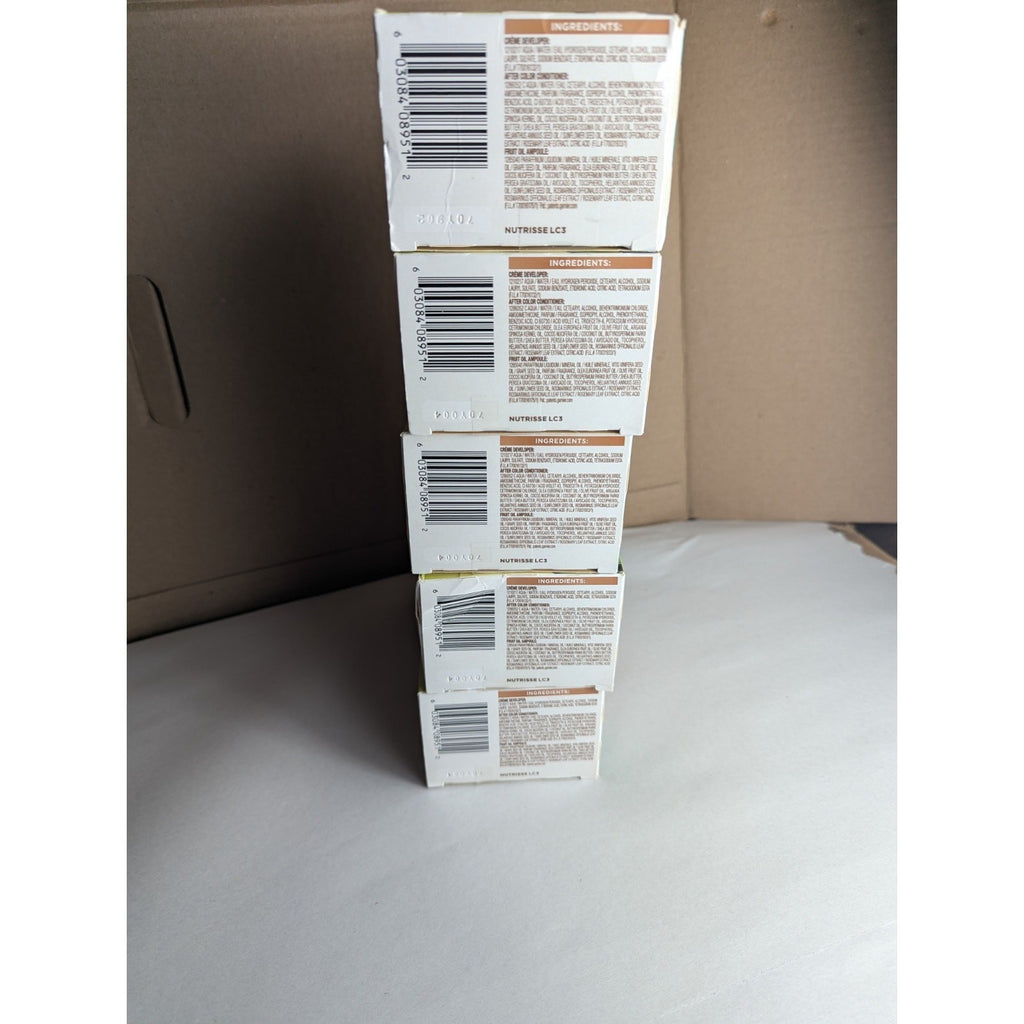 Garnier Nutrisse Ultra Permanent Hair Color Creme LC3 Caramelo Blonde 5 Pack