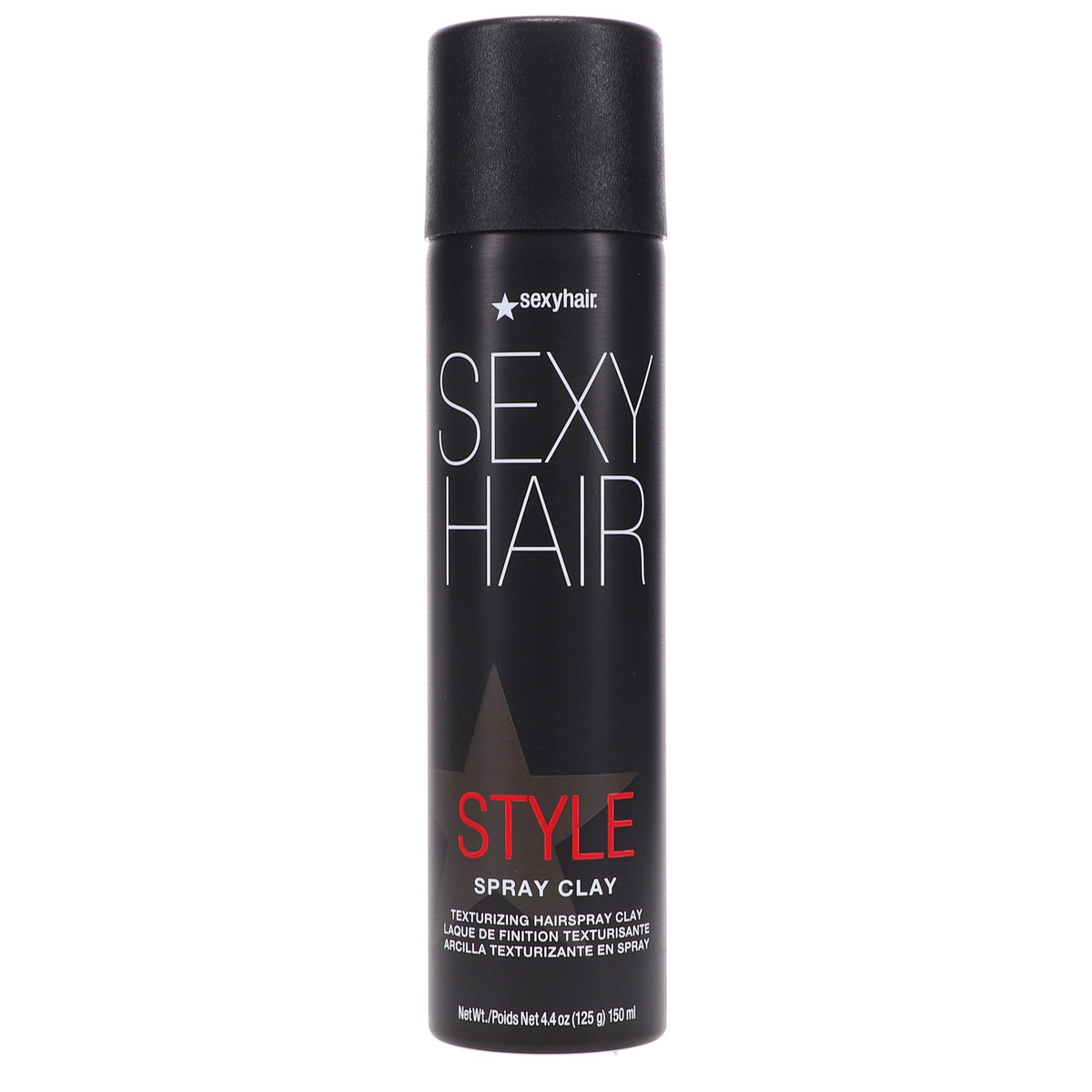 Hair Styling Spray Clay 4.4 oz Pack - Matte Finish, Texturizing Hold