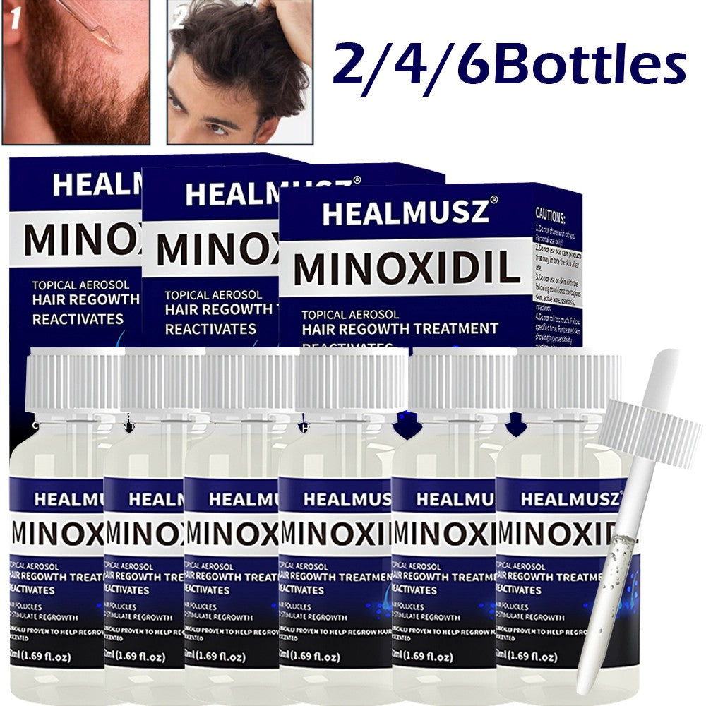 Minoxidil 5% Hair Regrowth Spray for Men - 60ml & Multiple Size Options