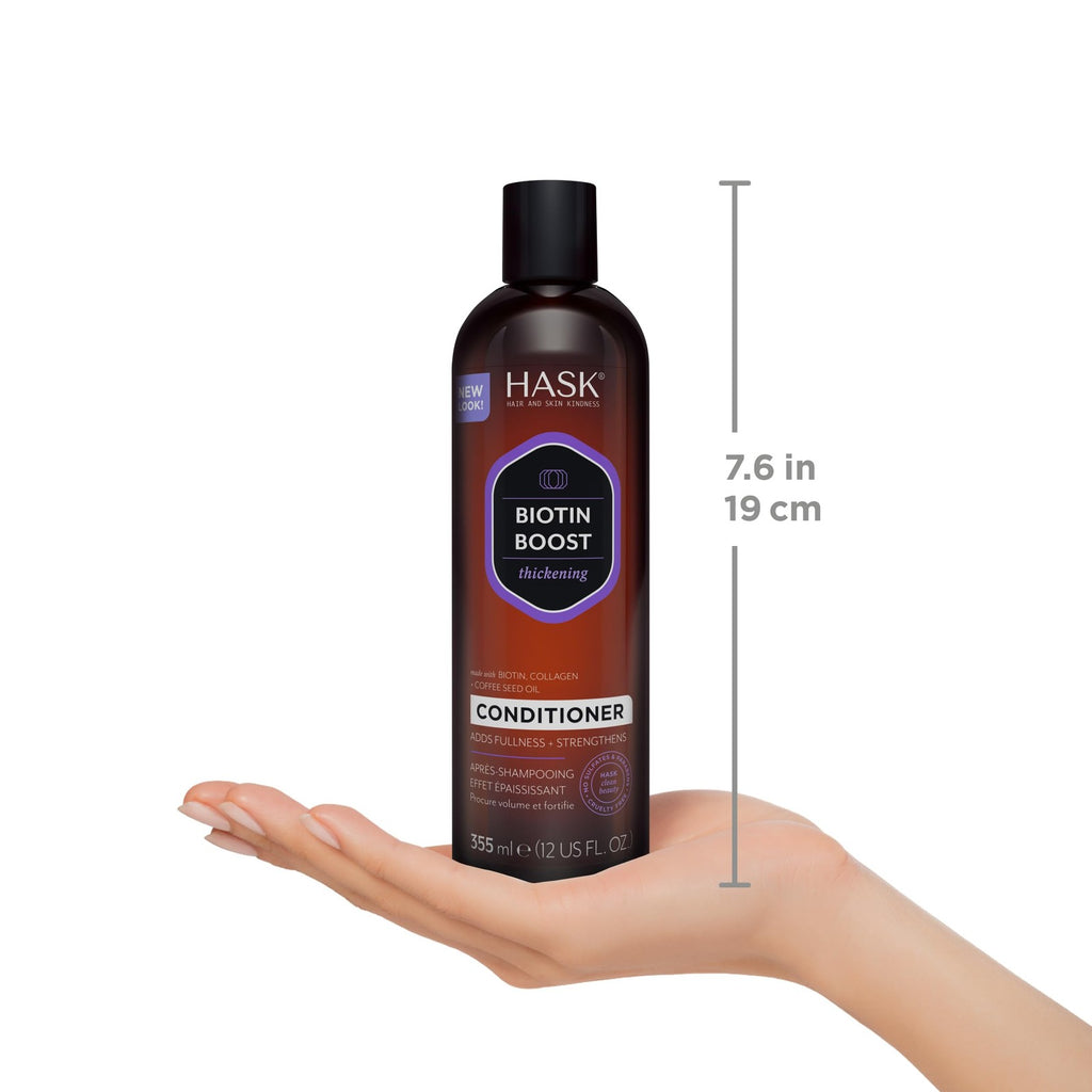 Biotin Boost Thickening Shampoo & Conditioner Set for Fuller Hair - 12 Fl Oz Pack of 2
