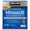 Men's 5% Minoxidil Hair Regrowth Solution - 6-Month Supply