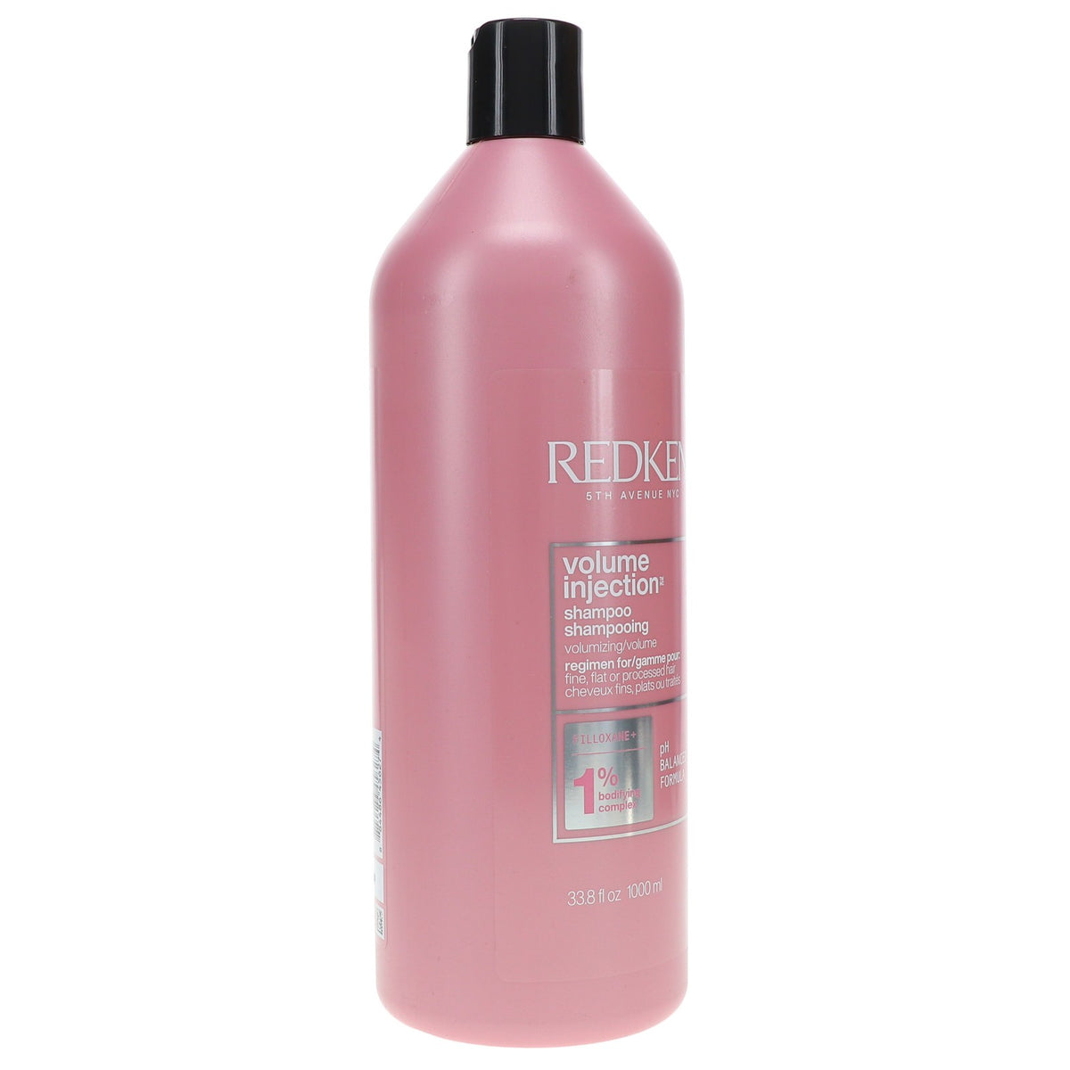 Redken Volume Injection Shampoo 33.8 oz - Boosts Fine Hair, Adds Body & Shine