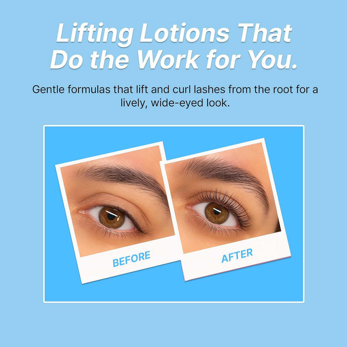 Korean Lash Lift Lotion for Eyelash and Eyebrow Perms - Home & Professional Use