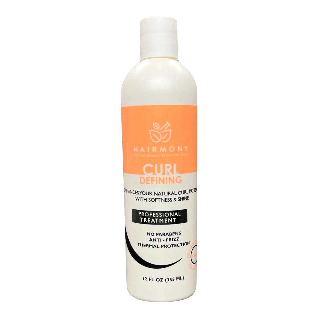 Hairmony Curl Defining Treatment 12oz - Frizz Control & Moisture for Natural Curls