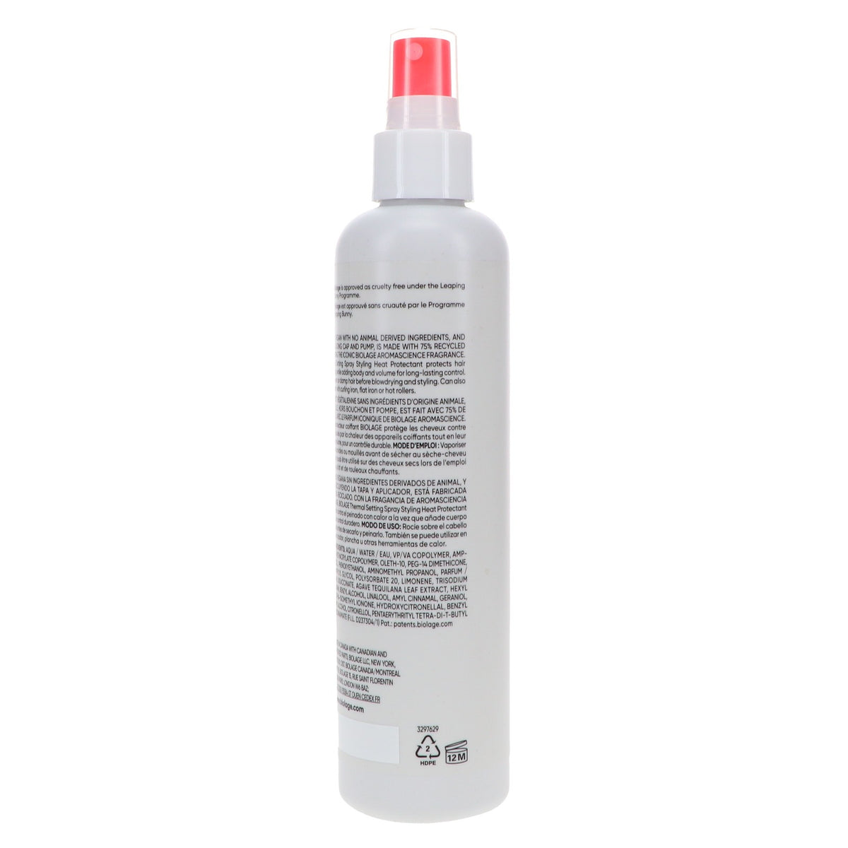 Thermal Styling Spray with UV Protection - 8.5 oz Hair Heat Protectant
