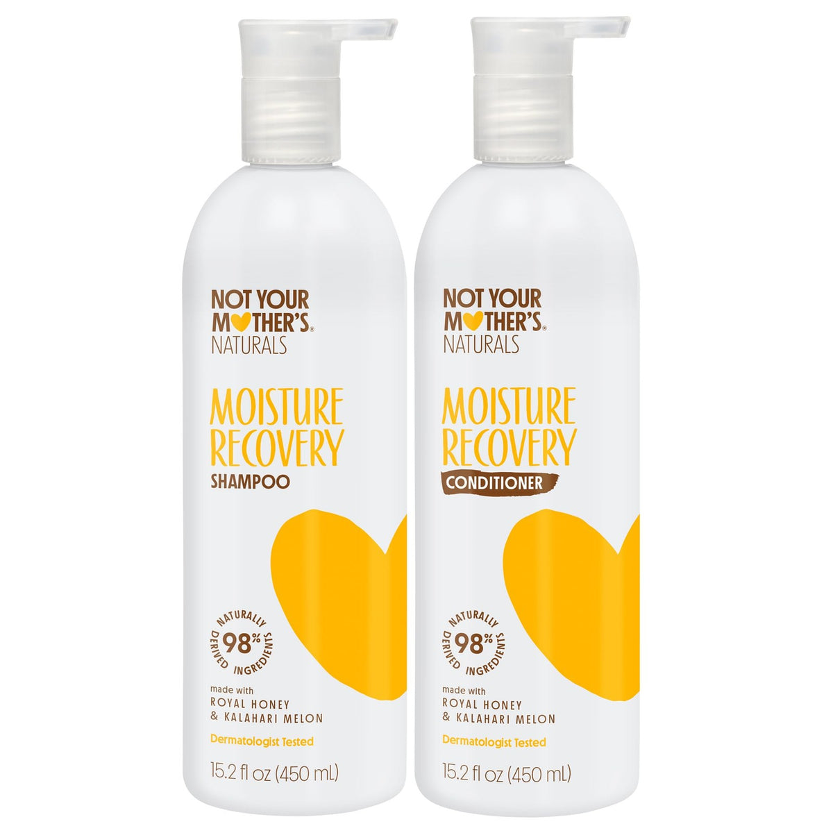 Nourishing Hair Shampoo & Conditioner Set - Honey Melon & Royal Honey - 15.2 Fl Oz Pack of 2