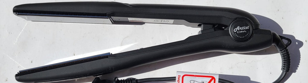 Professional Titanium Flat Iron 1 Inch Hair Straightener with Digital Temp Display
