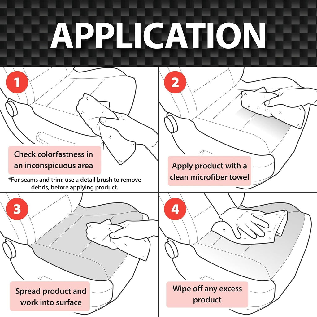 Leather Conditioner for Automotive Interiors 32 Oz UV Protection - Restores & Protects