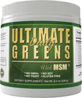 Vegan Superfood Greens Powder with MSM | Natural Vegetable