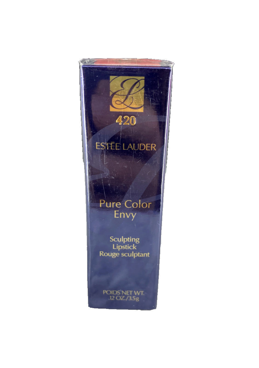 Estee Lauder Pure Color Envy Sculpting Lipstick 420 Rebelious Rose 0.12 oz