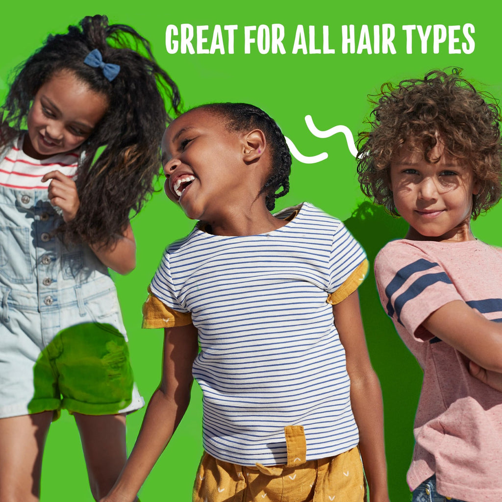Kids Hair Care Bundle Set - Gentle Tangle-Free Shampoo 40 Fl Oz