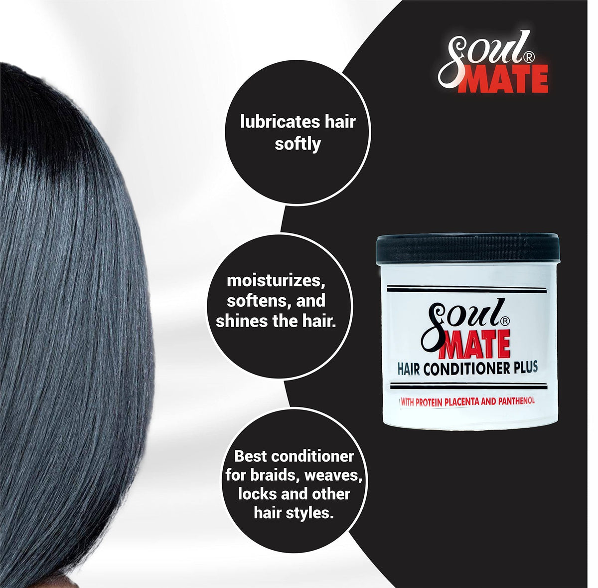 Hair Growth & Dandruff Control Braid Cream with Castor & Coconut Oil