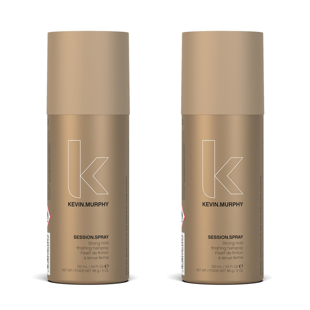 Strong Hold Hair Spray 3.4 oz - Long Lasting, Humidity Resistant Finishing Spray - 2 Pack