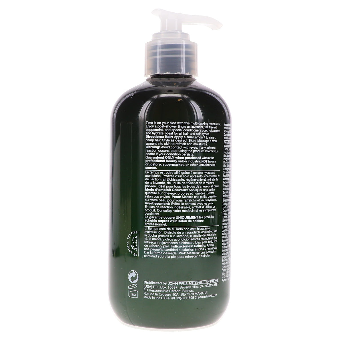 Tea Tree Hair and Body Moisturizer 10.14 oz - Multi-Use Hydrating Lotion