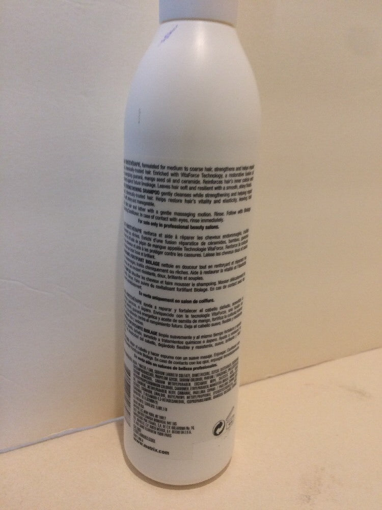 Strengthening Hair Shampoo for Damaged & Chemically Treated Hair 13.5 Oz