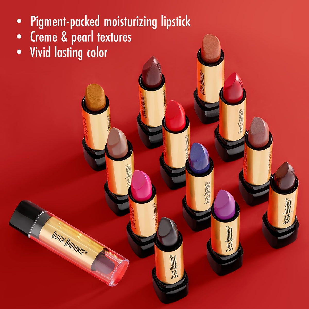 Black Radiance Perfect Tone Lipstick Molten Bronze - Long-Lasting Lip Color