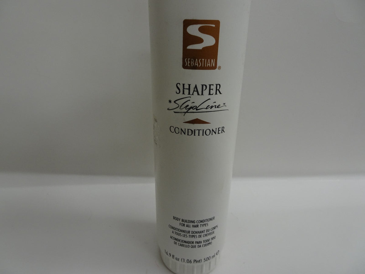 Sebastian Shaper SlipLine Conditioner 16.9 oz - Body Building Hair Conditioner, Lot of 2
