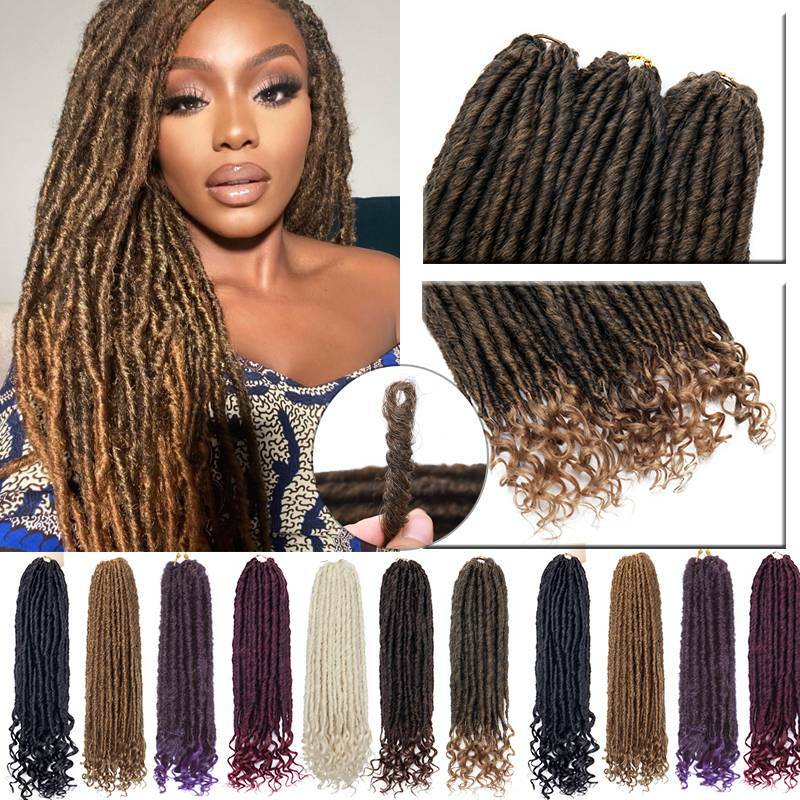 Premium Crochet Locs Faux Braiding Hair Extensions - Soft & Tangle-Free