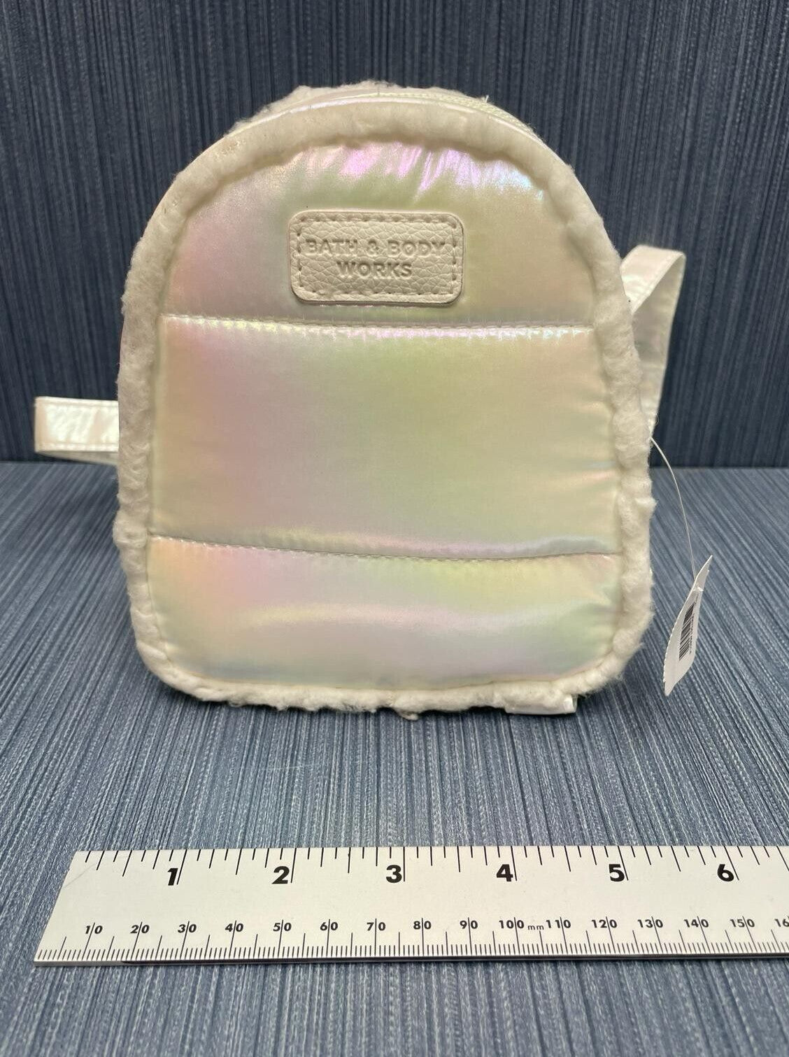 Set of 4 Cosmetic Bags - Bath & Body Works Puffer Backpack Style (6x5x4 inches)