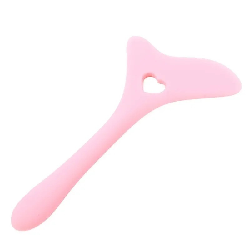 Multi-Functional Silicone Makeup Tool with Eyeliner, Lipstick, Eyebrow, and Eye Shadow Application Aids