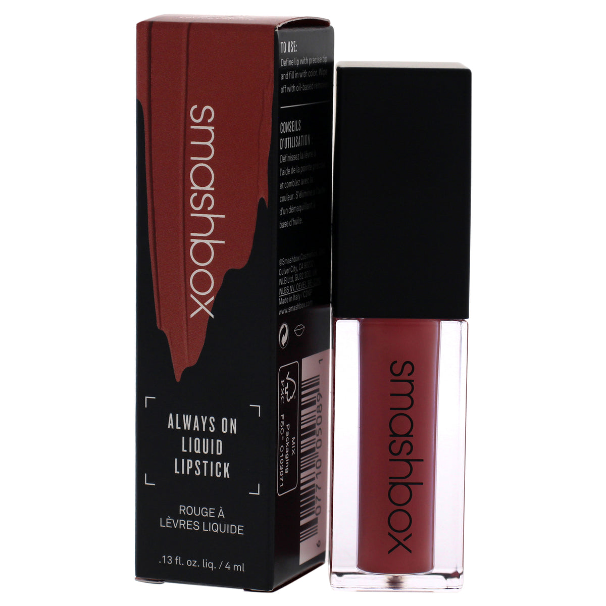 Always On Liquid Lipstick - Babe Alert by Smashbox 0.13 oz - Matte Lip Color