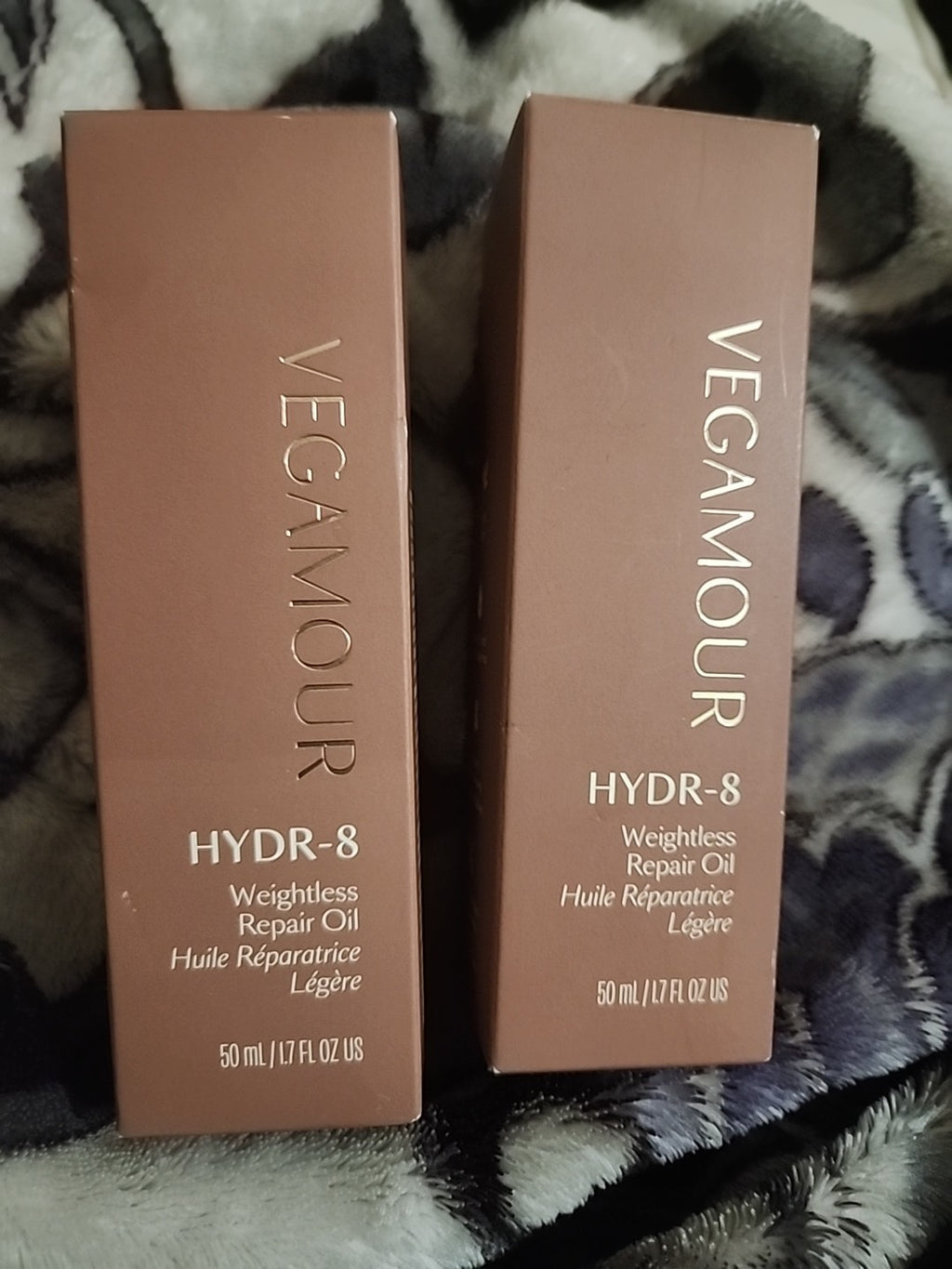 Vegamour Hydr-8 Weightless Hair Repair Oil 2-Pack 50ml – Nourishing Frizz Control